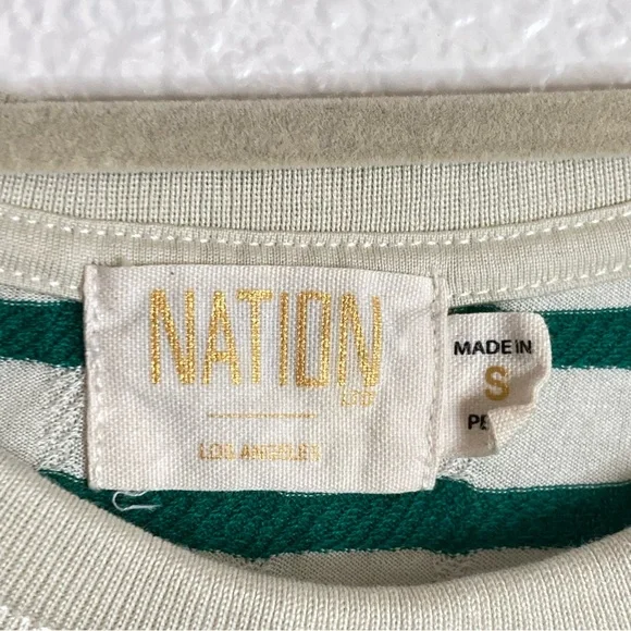 Nation LTD Women’s Ingrid Striped T-shirt Dress Size Small - Picture 7 of 15